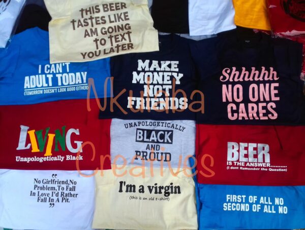 Branded  round neck T shirts - Image 2